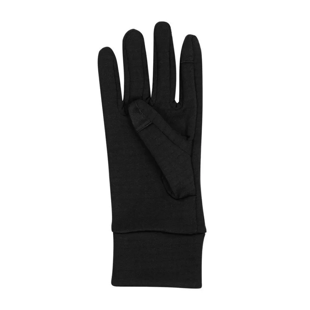 New Balance Women's Black Warm & Pleasant Acrylic Gloves 2 Pack Size Medium …